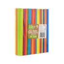Színes Rainbow Colours papír szívószál 200 db-os