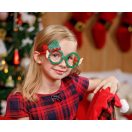 Karácsonyi Green szemüveg kicsi manó sapkával rajta