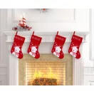 Rénszarvas White Karácsonyi kandalló zokni, csizma 45,5 cm
