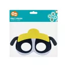 Kutyás Dog Brigade Black filc maszk 18 cm