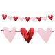 Szerelem Hearts girland 200 cm