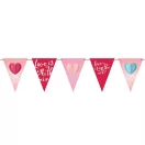 Szerelem Love is in the air zászlófüzér 270 cm