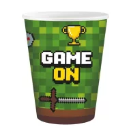 Játék Game On papír pohár 6 db-os 200 ml