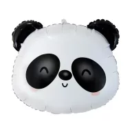 Panda Head fólia lufi 43 cm