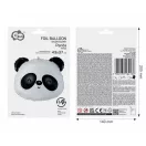 Panda Head fólia lufi 43 cm
