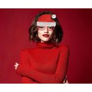Karácsonyi Santa Hat szemüveg