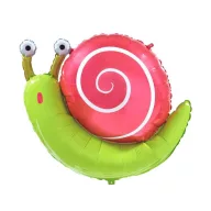 Csiga Pink fólia lufi 60 cm