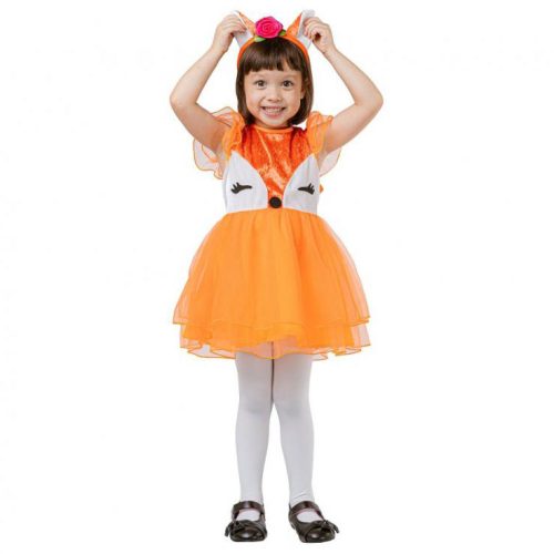 Róka Orange jelmez 92/104 cm