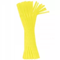 Színes Yellow műanyag szívószál 50 db-os