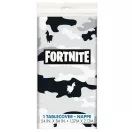 Fortnite Black terepmintás műanyag asztalterítő 137x213 cm