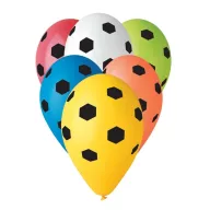 Focis Soccer Ball léggömb, lufi 5 db-os 12 inch (30 cm)