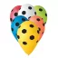 Focis Soccer Ball léggömb, lufi 5 db-os 12 inch (30 cm)