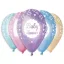 Baby Shower Metallic léggömb, lufi 5 db-os 12 inch (30 cm)