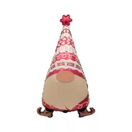 Karácsonyi Gnome fólia lufi 91 cm