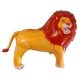 Oroszlán Lion fólia lufi 36 cm (WP)