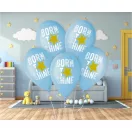 Born to Shine Blue léggömb, lufi 5 db-os 13 inch (33 cm)