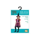 Boszorkány Pink jelmez 110/120 cm