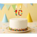 Építőkocka 1-es Pick Blocks tortagyertya, számgyertya