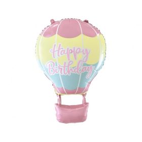 Happy Birthday Balloon fólia lufi 60 cm