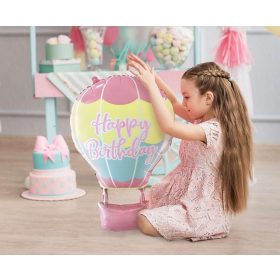 Happy Birthday Balloon fólia lufi 60 cm