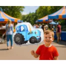 Traktor Blue fólia lufi 51 cm