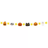 Halloween Faces papír girland 250 cm