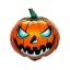 Halloween Spooky Pumpkin fólia lufi 46 cm