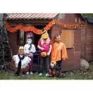 Halloween Tök papír girland 300 cm