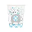 Kék Elefánt Floral papír pohár 8 db-os 266 ml