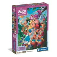   Disney Alice Csodaországban Adventures 1000 db-os Compact puzzle Clementoni II. osztály
