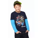 Minecraft Survival Mode gyerek hosszú ujjú póló, felső 8 - 12 év / 128 - 152 cm