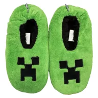 Minecraft Green Pixel gyerek téli papucs 31-38