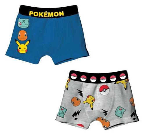 Pokémon gyerek boxeralsó 2 darab/csomag 110-152 cm