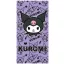 Hello Kitty Kuromi Chaos fürdőlepedő, strand törölköző 70x140 cm (Fast Dry)