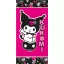 Hello Kitty Kuromi Rebel fürdőlepedő, strand törölköző 70x140 cm (Fast Dry)