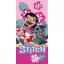Disney Lilo és Stitch, A csillagkutya Ukulele Time fürdőlepedő, strand törölköző 70x140 cm (Fast Dry)