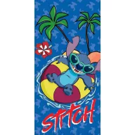   Disney Lilo és Stitch, A csillagkutya Summer Splash fürdőlepedő, strand törölköző 70x140 cm (Fast Dry)