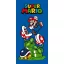 Super Mario Piranha Plants fürdőlepedő, strand törölköző 70x140 cm (Fast Dry)
