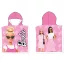 Barbie Street Style strand törölköző poncsó 50x100 cm (Fast Dry)
