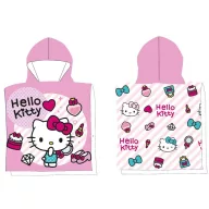   Hello Kitty Fashion strand törölköző poncsó 50x100 cm (Fast Dry)