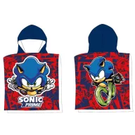   Sonic a sündisznó Velocity Mode strand törölköző poncsó 50x100 cm (Fast Dry)