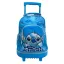 Disney Lilo és Stitch, A csillagkutya Smile prémium gurulós iskolatáska, táska 44 cm
