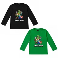   Minecraft Battle gyerek hosszú ujjú póló, felső 6 - 12 év / 116 - 152 cm