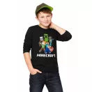 Minecraft Battle gyerek hosszú ujjú póló, felső 6 - 12 év / 116 - 152 cm