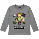 Minecraft Alex Adventure gyerek hosszú ujjú póló, felső 6 - 12 év / 116 - 152 cm