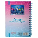 K-pop Démonvadászok Saja Boys spirál notesz, vonalas füzet A5