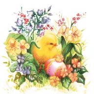 Húsvét Chicken szalvéta 20 db-os 33x33 cm