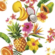 Trópusok Mix szalvéta 20 db-os 33x33 cm