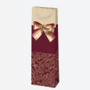 Színes Bow papír italtáska 10,5x33x8,5 cm