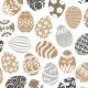 Húsvét Elegant Eggs szalvéta 20 db-os 33x33 cm